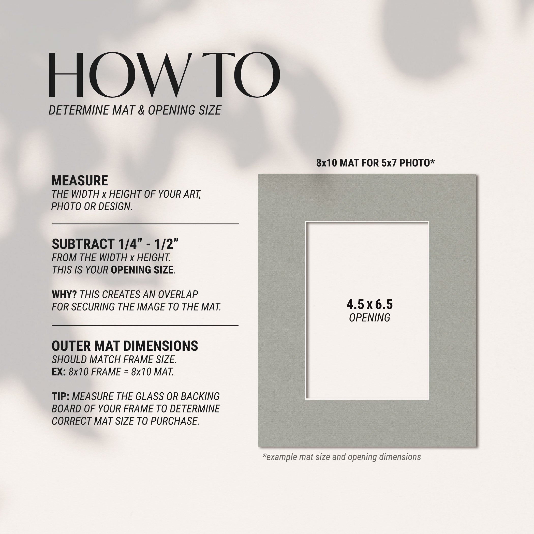 How to Measure a Picture Frame & Matting